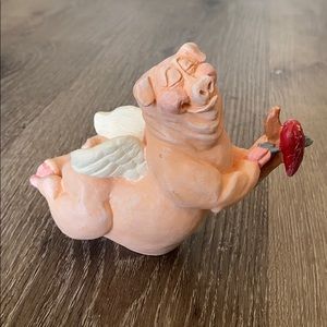 Ceramic Pig Figurine